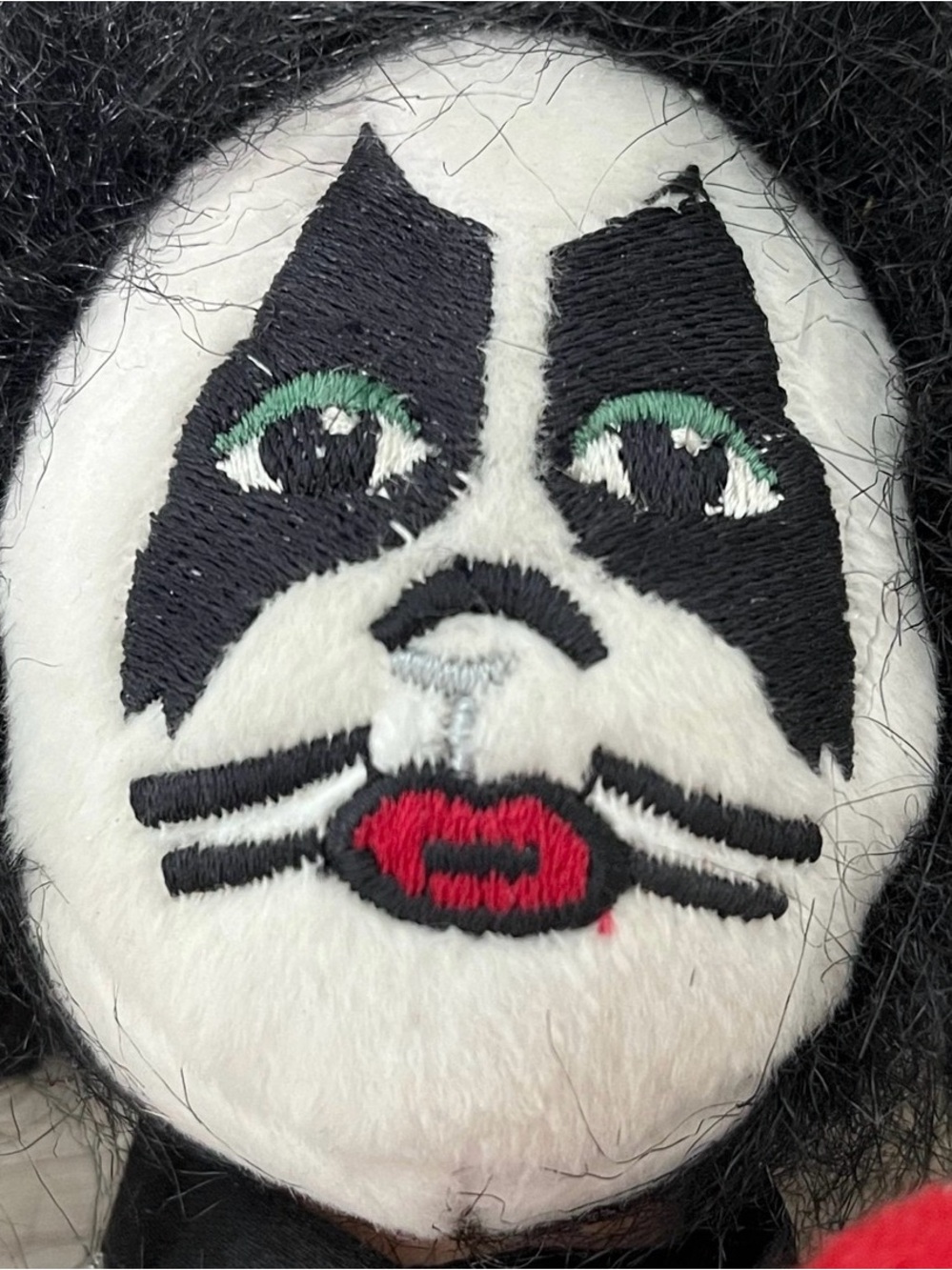 1999 KISS Peter Criss (The Catman) Bean Bag Plush - Picture 7 of 12